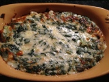 Spinach and Leek Gratin